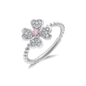 Four-Leaf Clover Ring Of Luck