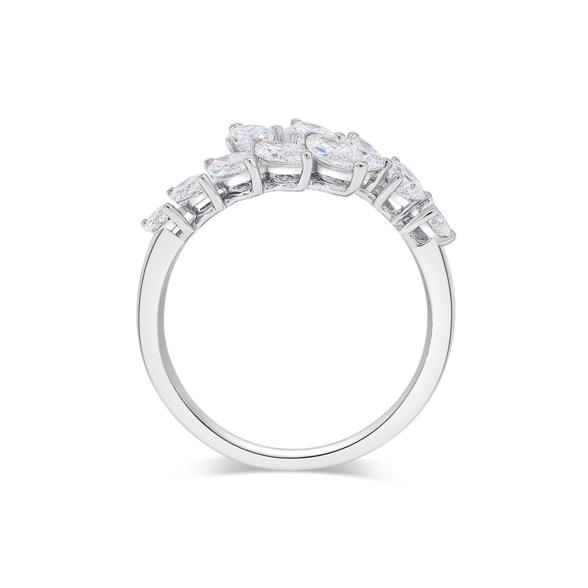 WHISPERING LEAVES DIAMOND RING