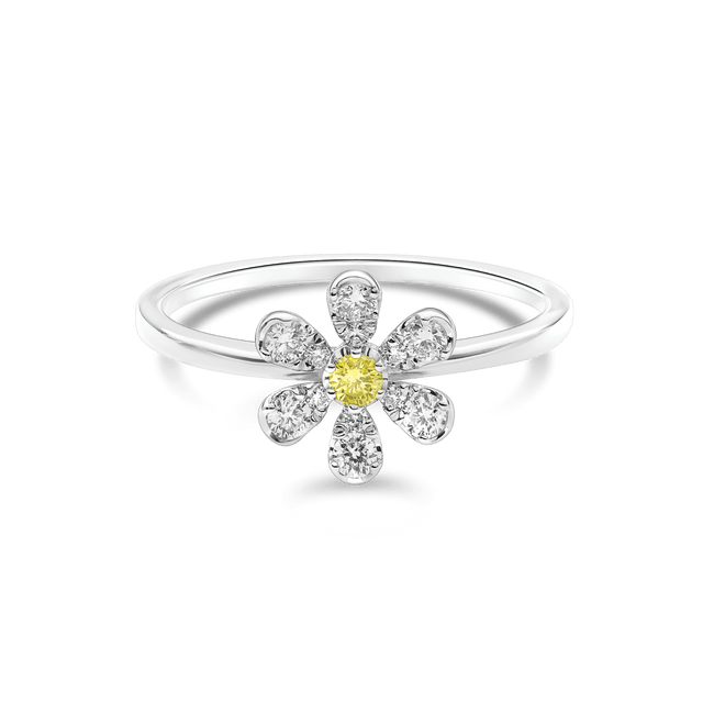 SUNFLOWER DIAMOND RING