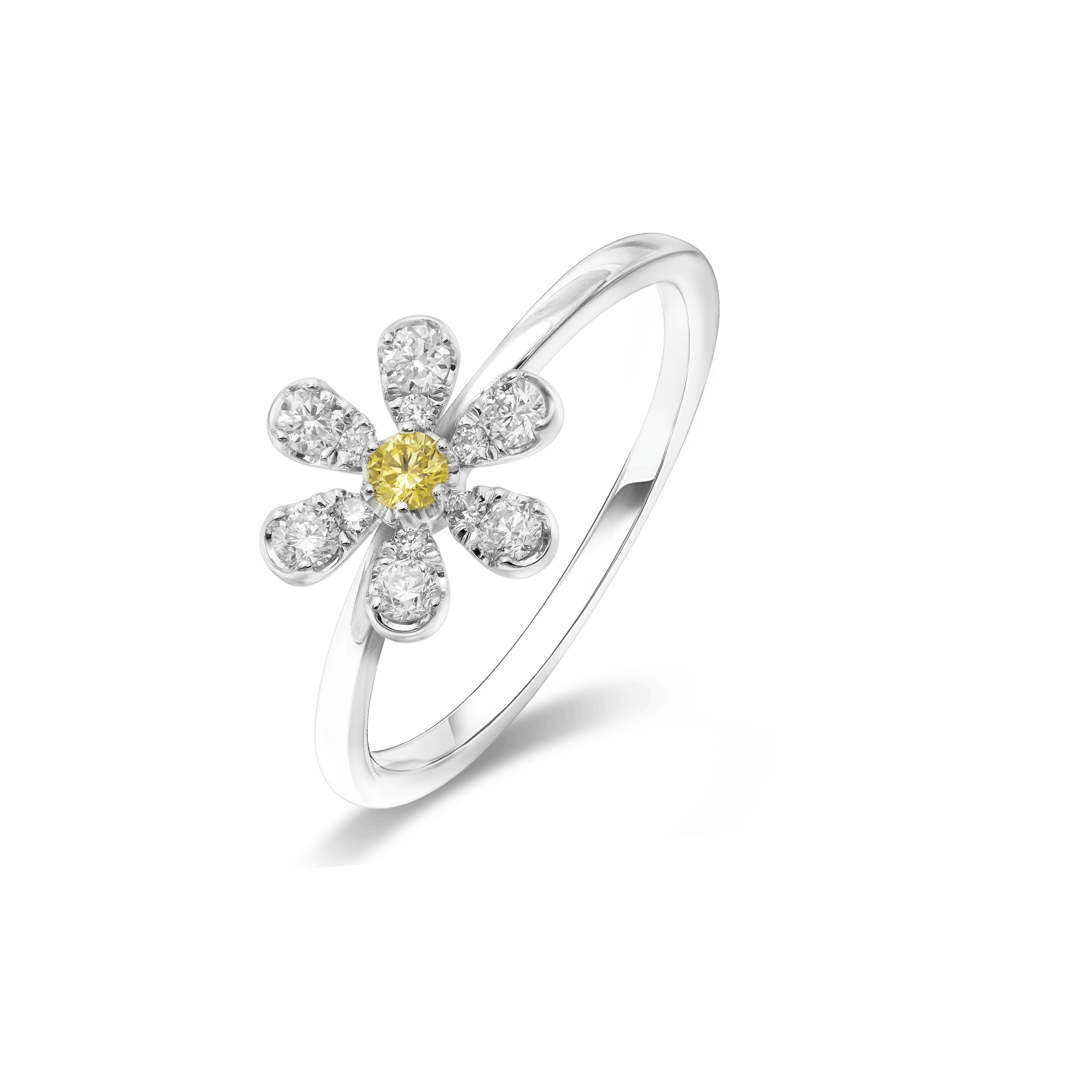 SUNFLOWER DIAMOND RING