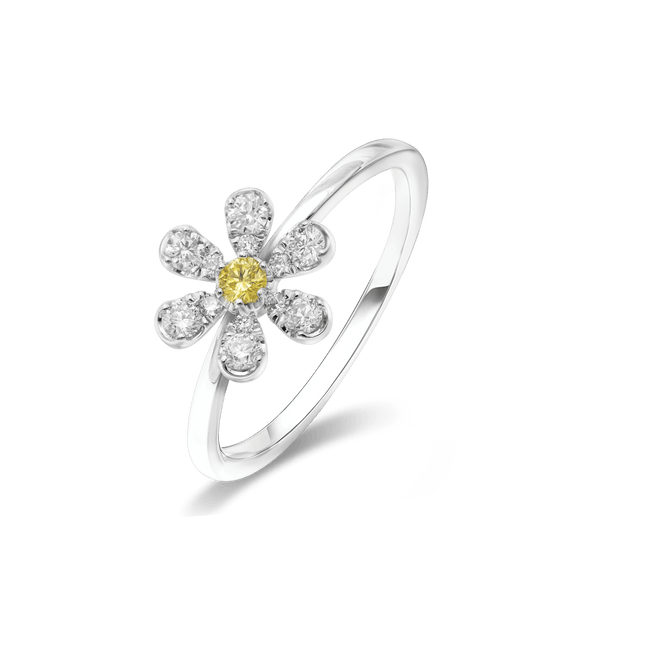 SUNFLOWER DIAMOND RING