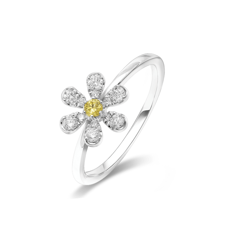 SUNFLOWER DIAMOND RING