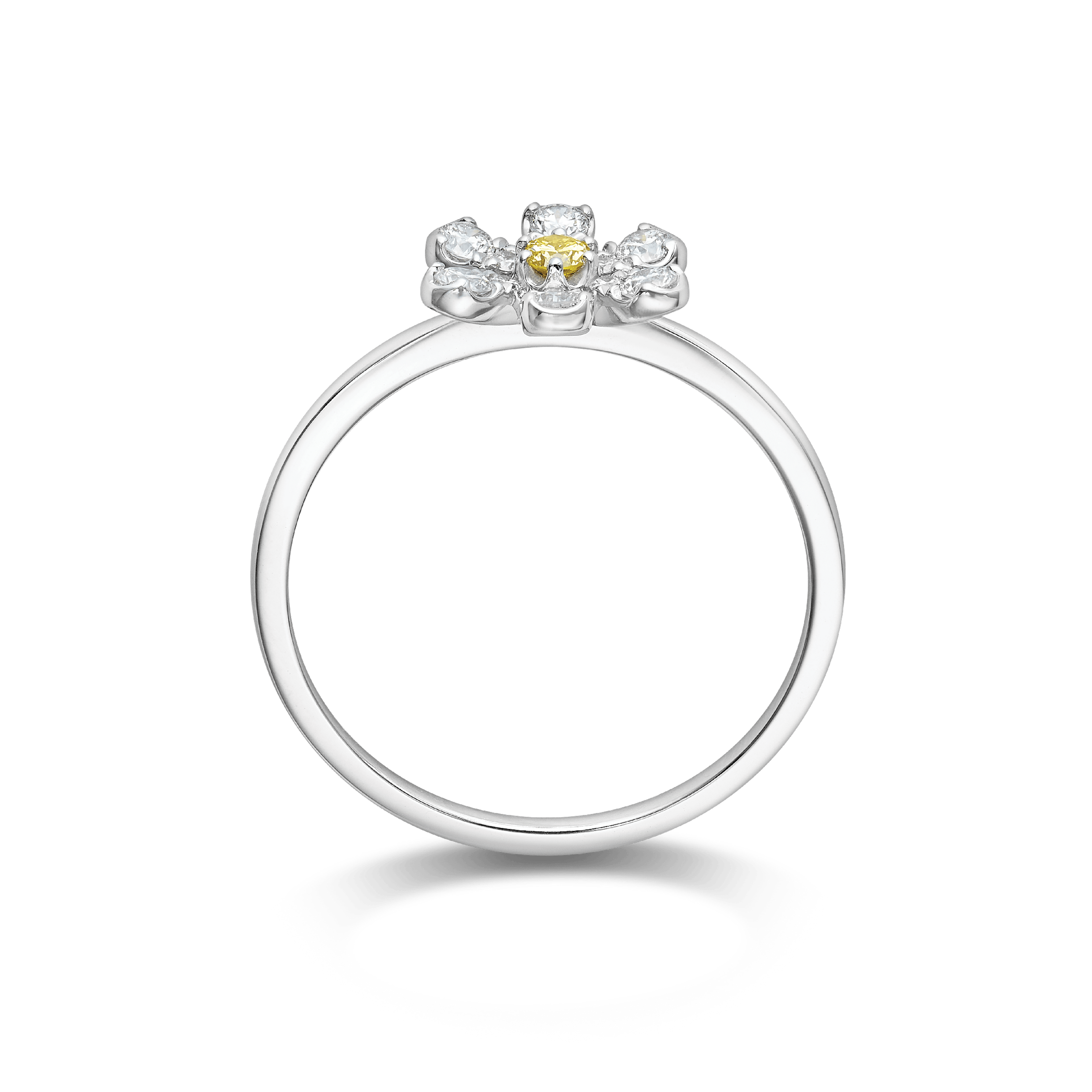 SUNFLOWER DIAMOND RING