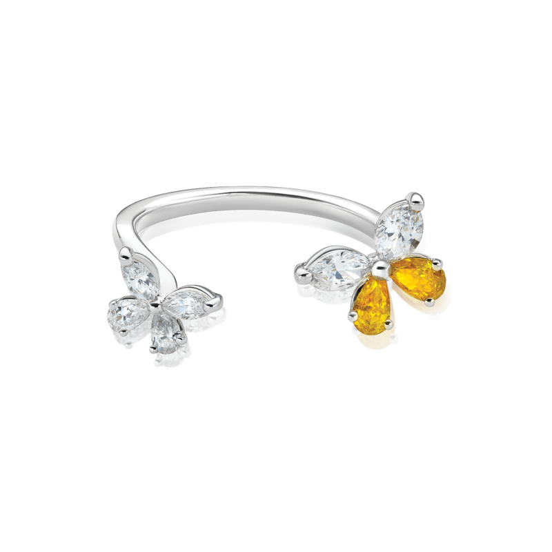 THE WINGS ARE ETHEREAL DIAMOND RING