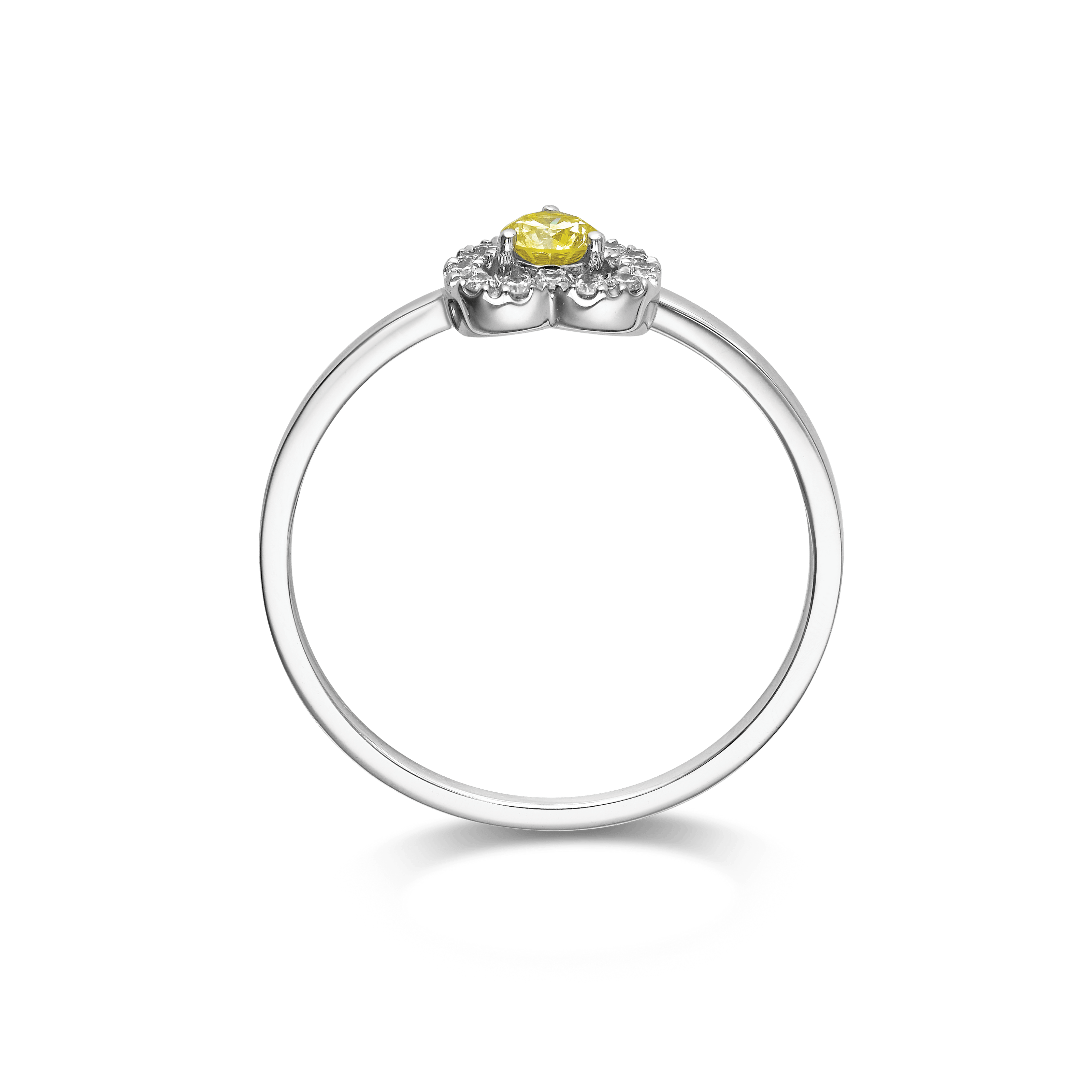 光之心鑽石戒指