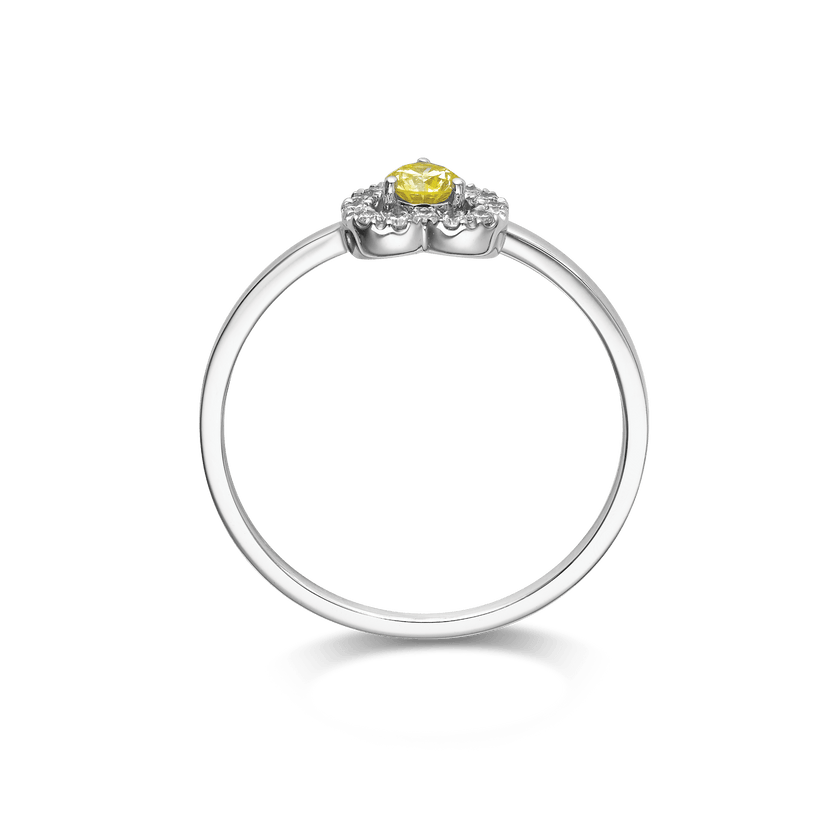 光之心鑽石戒指