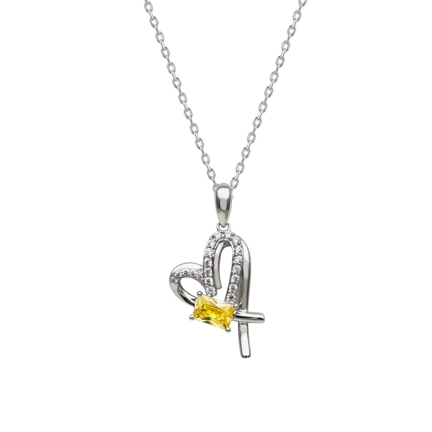 Colour Bloom Necklace—Morning Yellow