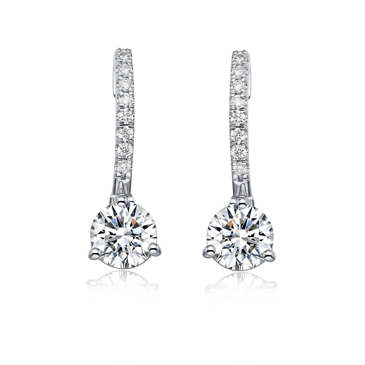 RADIANT FINALE DIAMOND EARRINGS