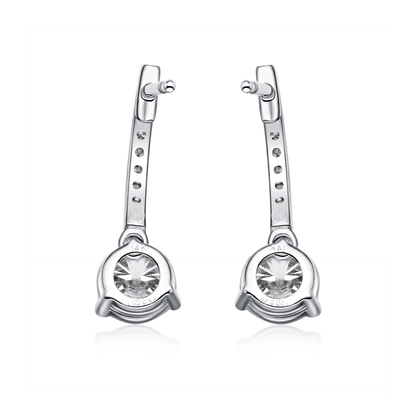 RADIANT FINALE DIAMOND EARRINGS