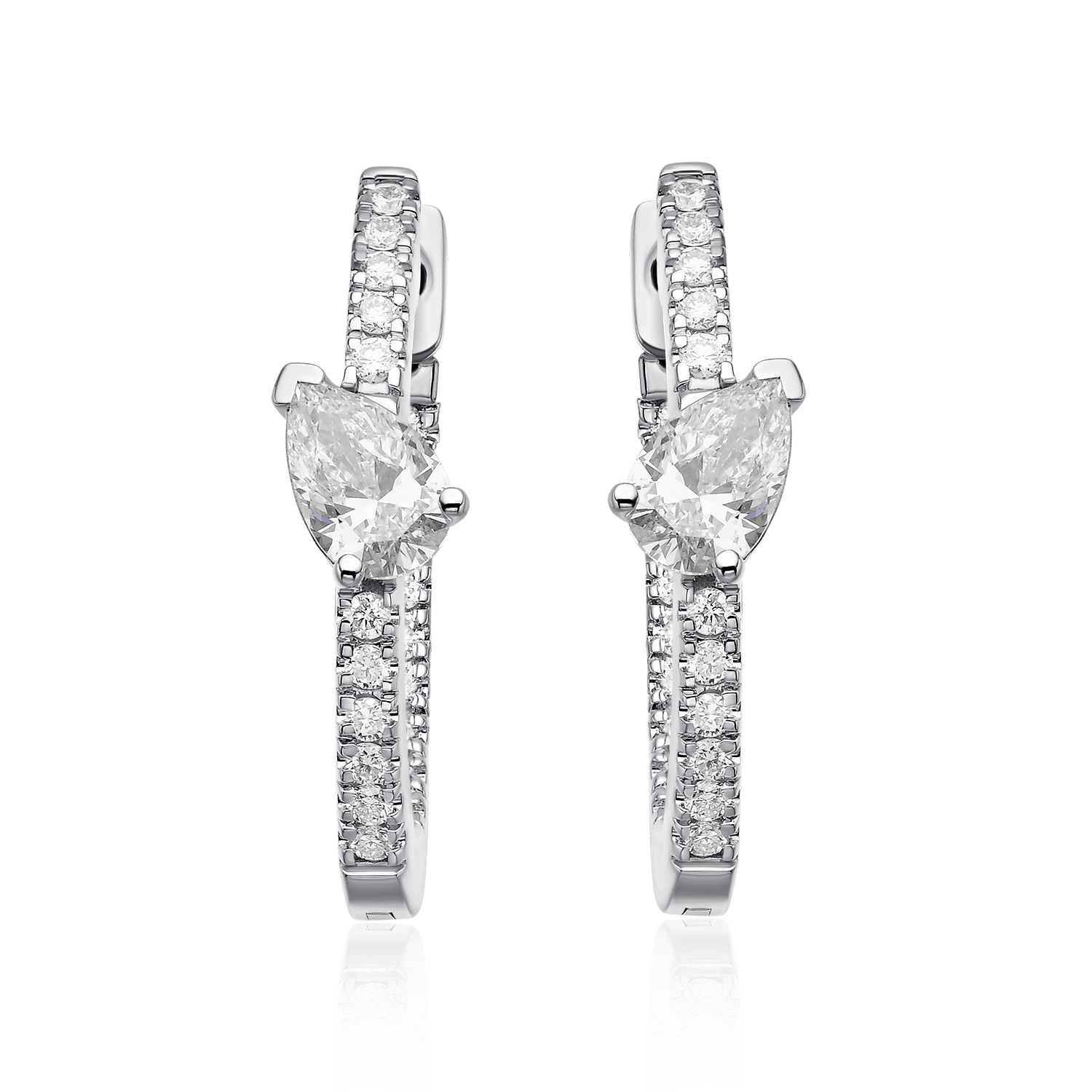 WHISPERING PETALS DIAMOND EARRINGS