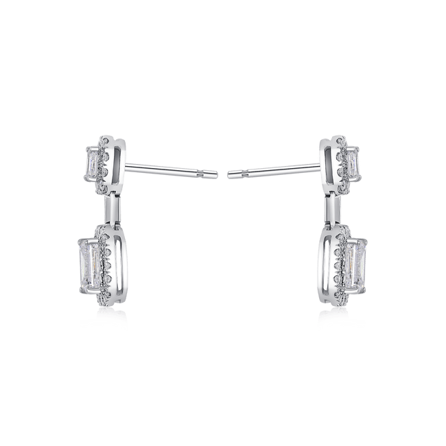 RADIANT DUET DIAMOND EARRINGS