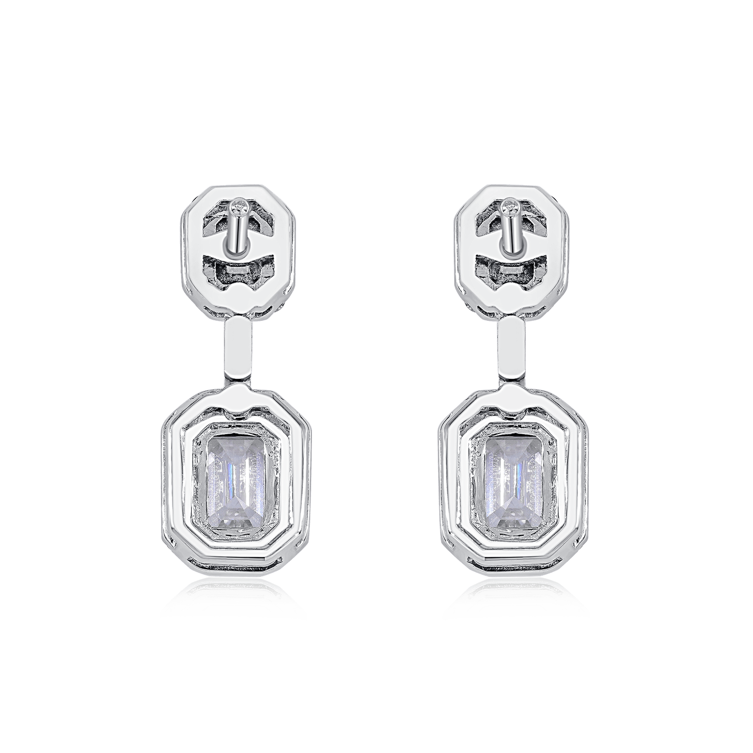 RADIANT DUET DIAMOND EARRINGS