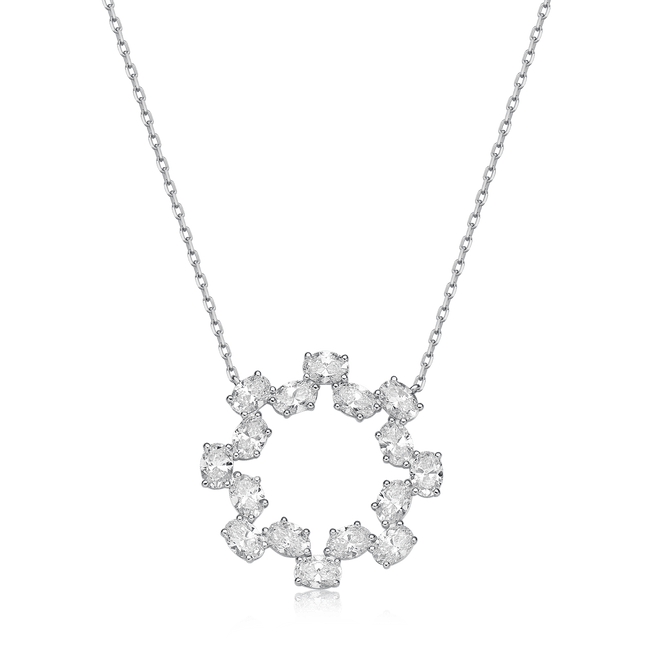 SOLAR RADIANCE DIAMOND NECKLACE