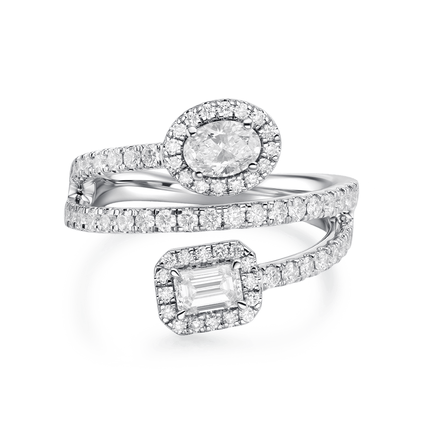 DUAL ELEGANCE DIAMOND RING
