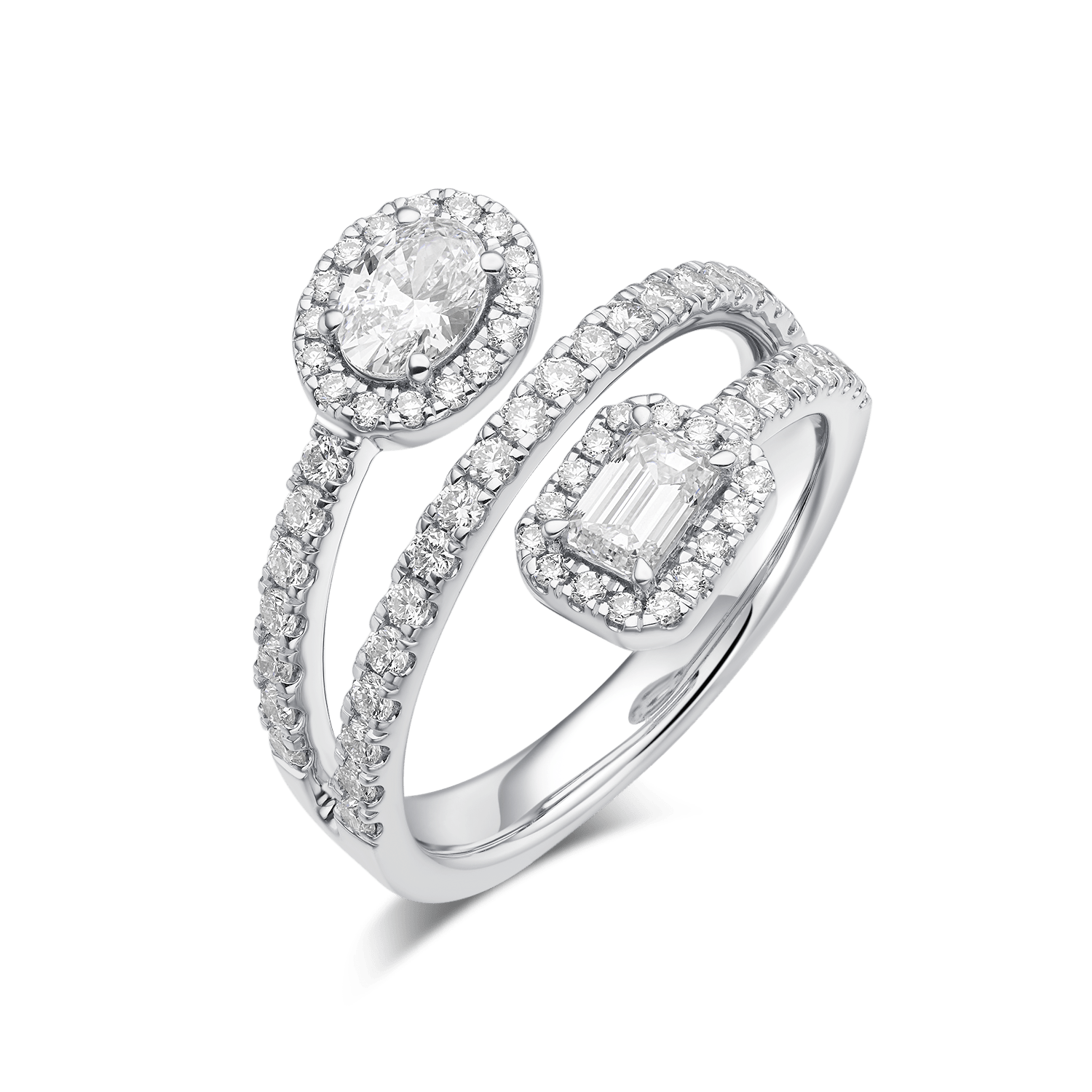 DUAL ELEGANCE DIAMOND RING