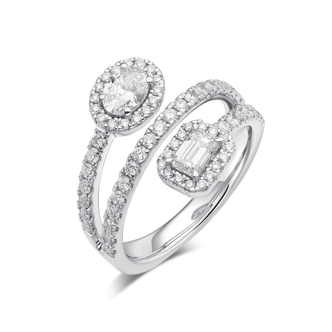 DUAL ELEGANCE DIAMOND RING