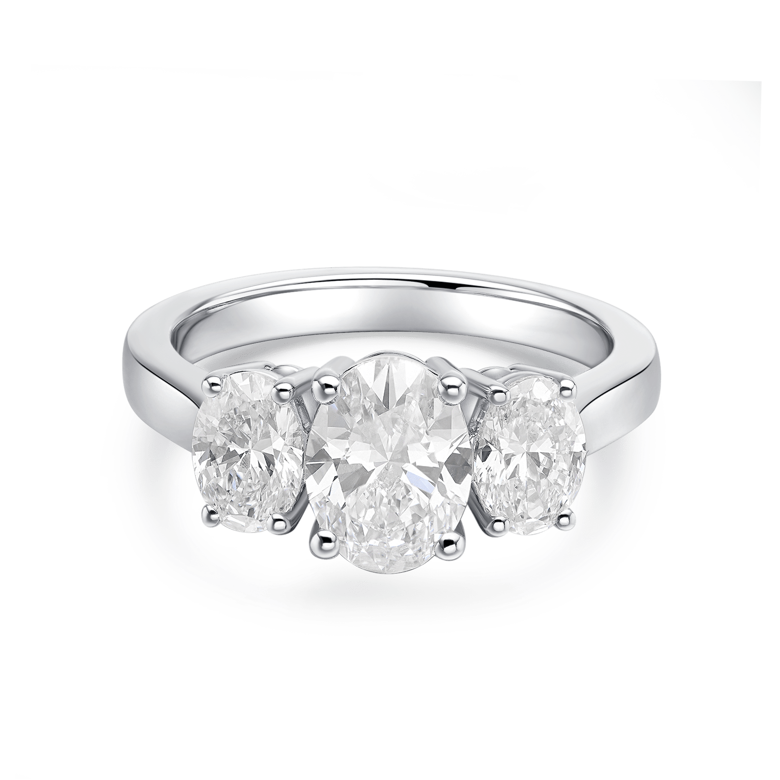 ETERNAL BLOSSOM TRILOGY DIAMOND RING