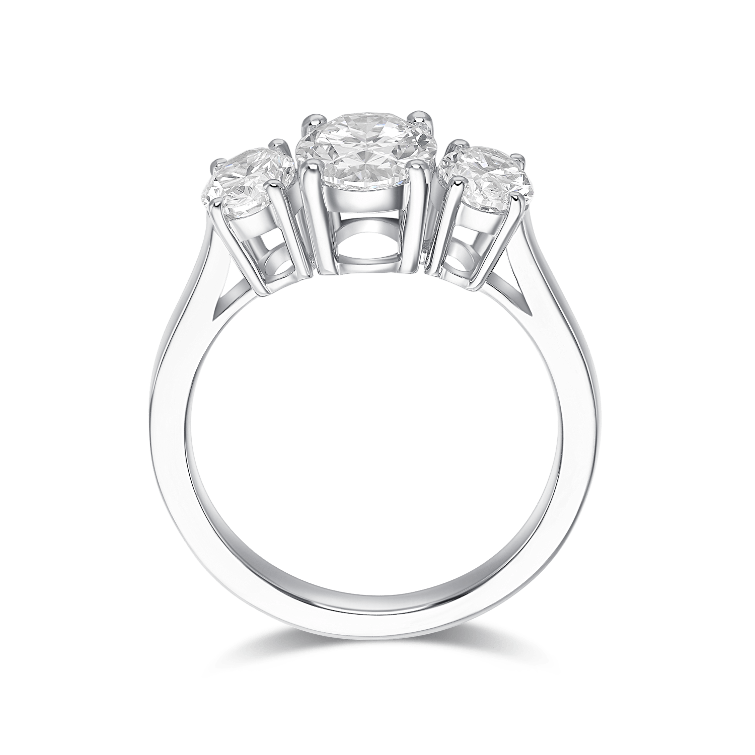 ETERNAL BLOSSOM TRILOGY DIAMOND RING