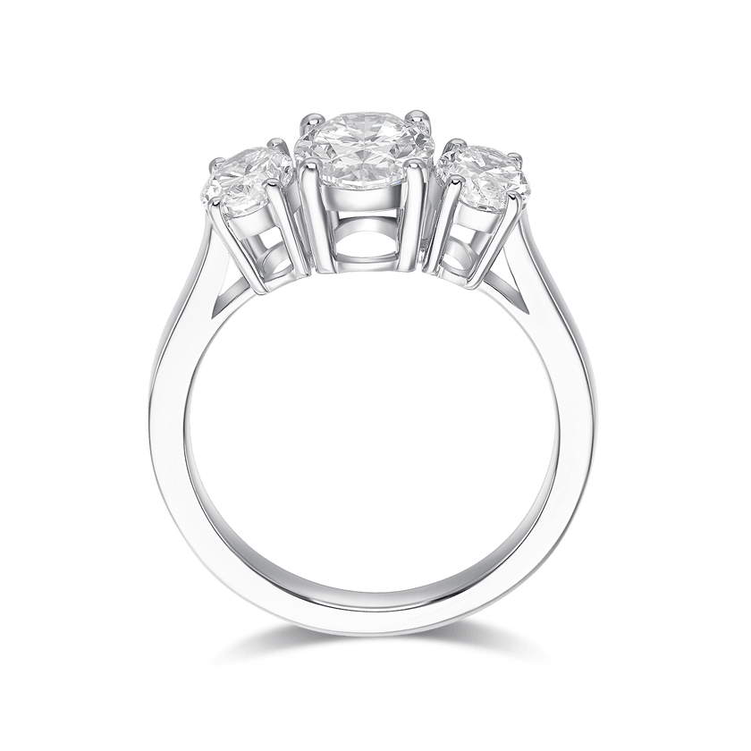 ETERNAL BLOSSOM TRILOGY DIAMOND RING
