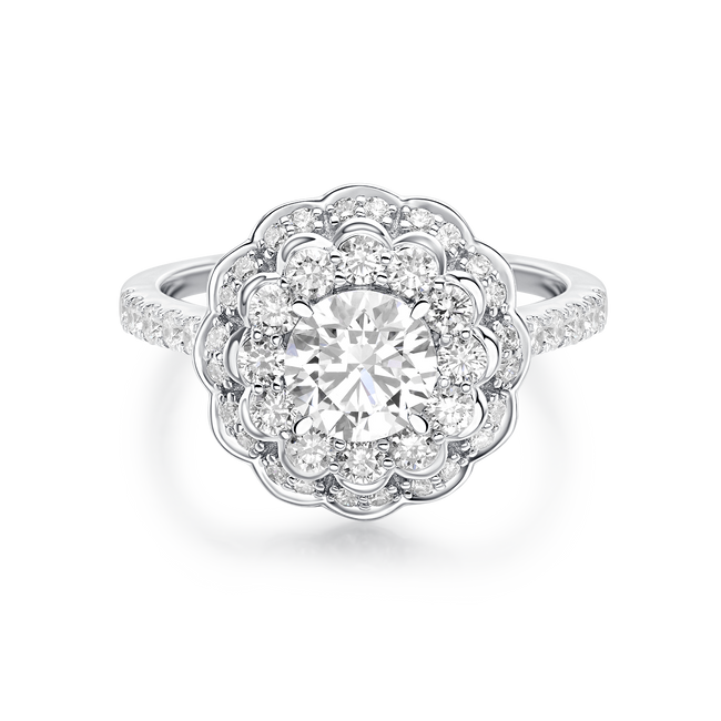 LOVE BLOOMS DIAMOND RING