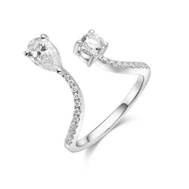 TULIP HARMONY DIAMOND RING