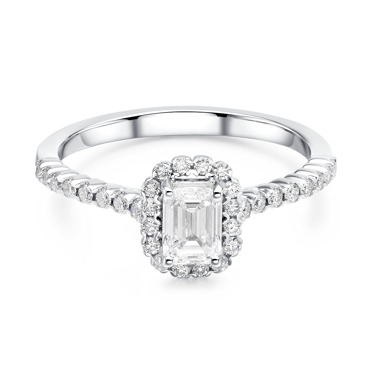 永恆之花翡翠光環戒指