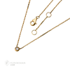 EVERYDAY ELEGANCE COLLECTION - ROUND CUT LGD NECKLACE [NL00031(XG2)]