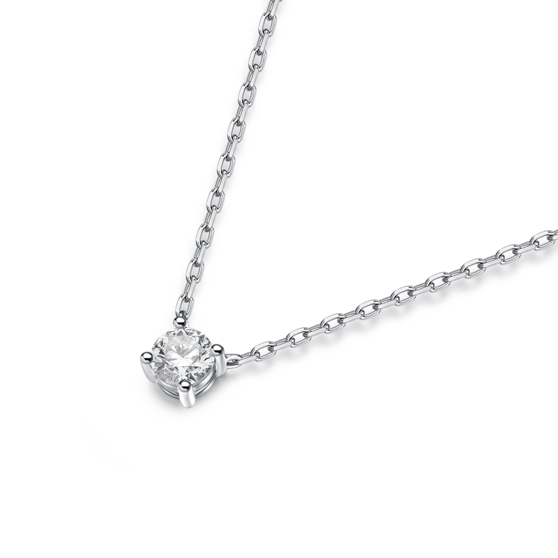 EVERYDAY ELEGANCE COLLECTION - ROUND CUT LGD NECKLACE [NL00032(XG3)]