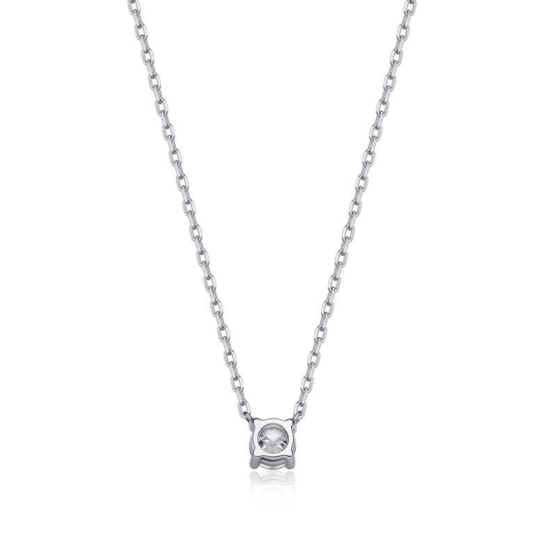 EVERYDAY ELEGANCE COLLECTION - ROUND CUT LGD NECKLACE [NL00032(XG3)]