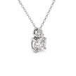 Twin Star Diamond Necklace