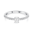EVERYDAY ELEGANCE COLLECTION – EMERALD CUT RING [RG00046(XG8)]