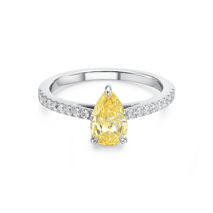 金色陽光光環戒指