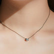 Embrace Necklace (Black/Gunmetal)