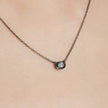 Glimmering Guardian Necklace (Black/Gunmetal)