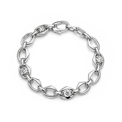 Midnight Wild Bracelet（Open Silhouette Edition) (White gold)