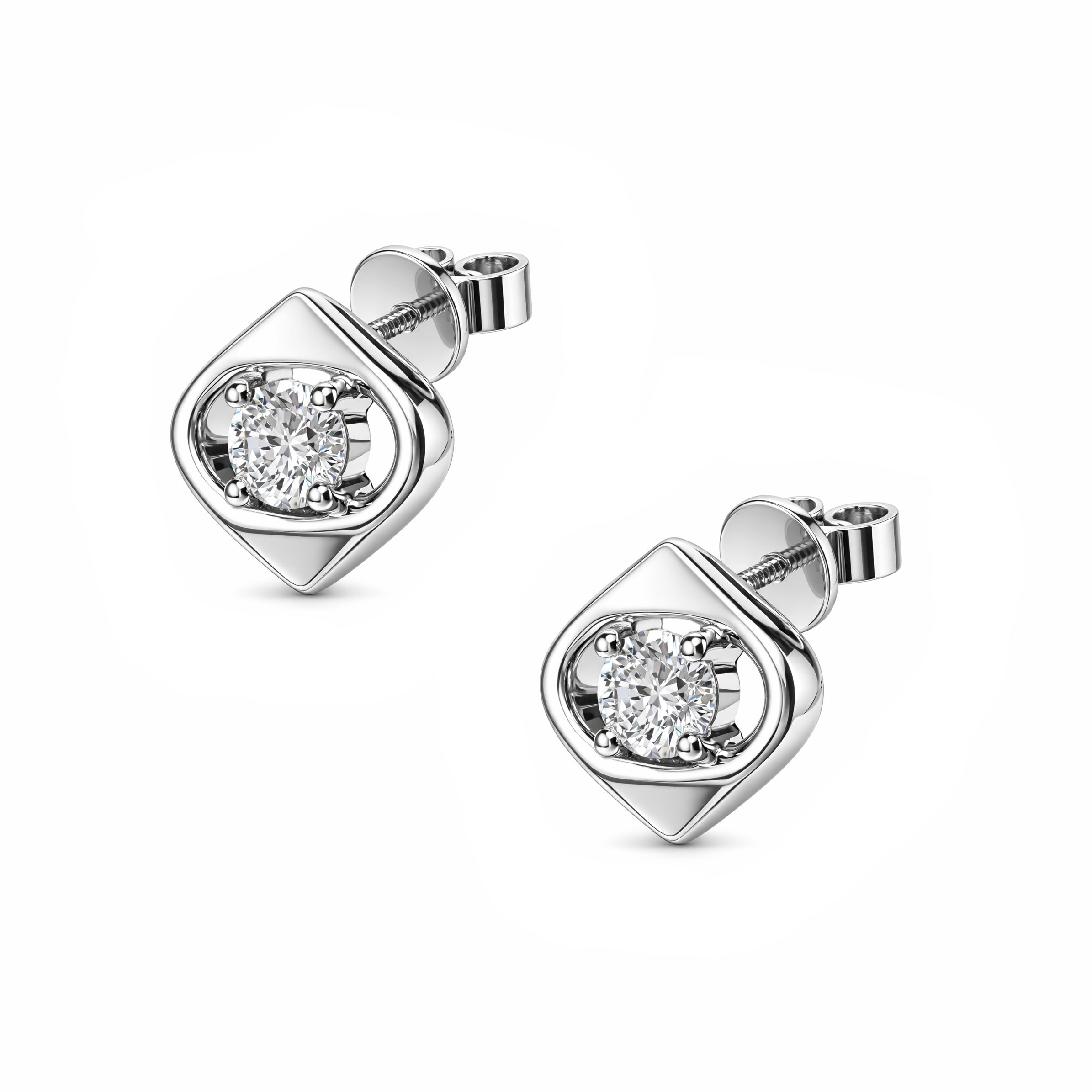 Dawn Gaze Diamond Stud Earrings (0.66ct)