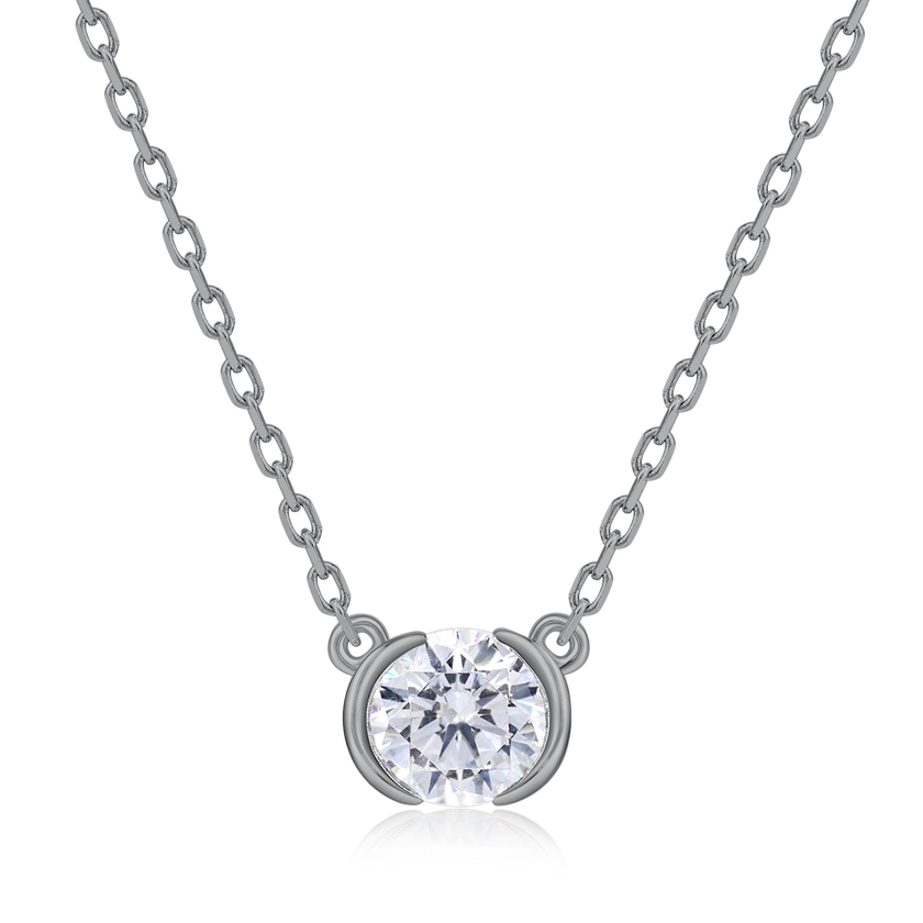Embrace Necklace (Black/Gunmetal)