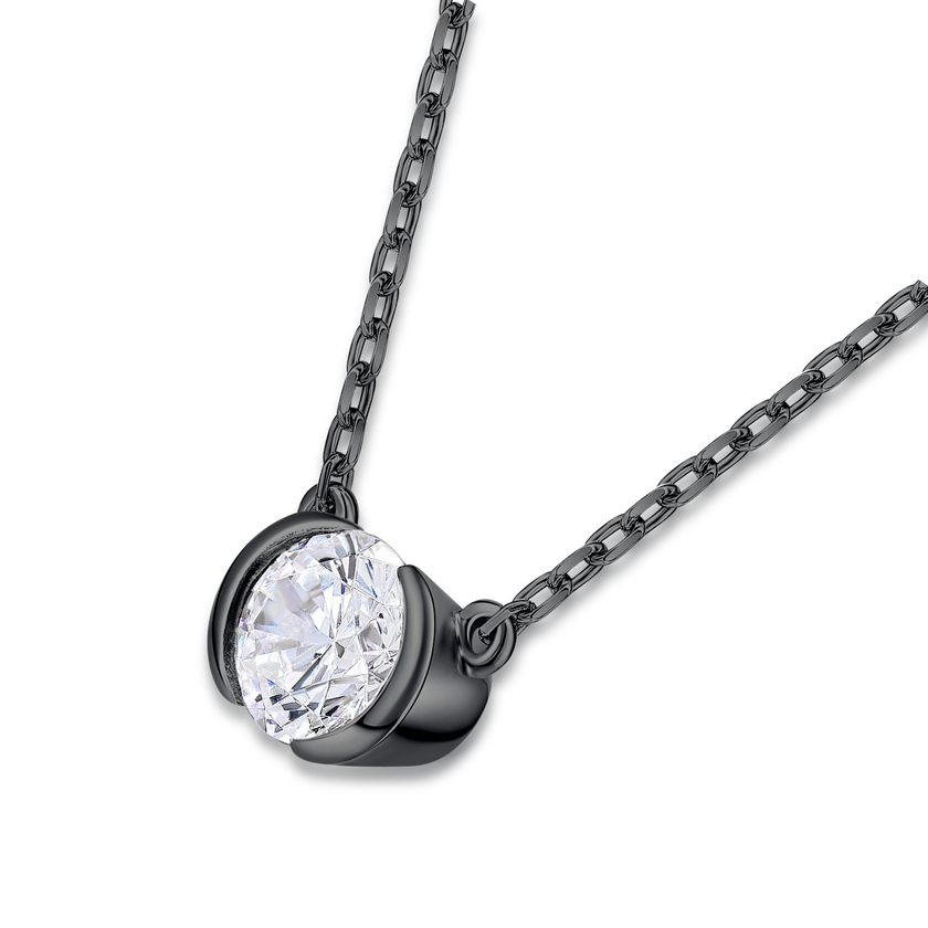 Embrace Necklace (Black/Gunmetal)