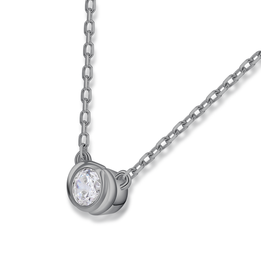 Glimmering Guardian Necklace (Black/Gunmetal)
