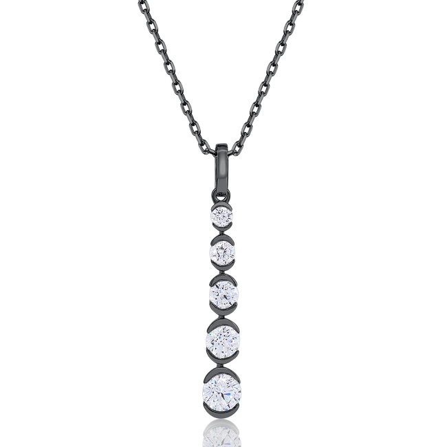 Eternal Guardian Necklace (Black/Gunmetal)