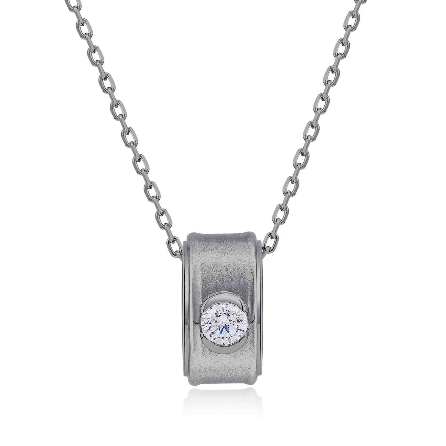 Guardian Eye Necklace (Black/Gunmetal)