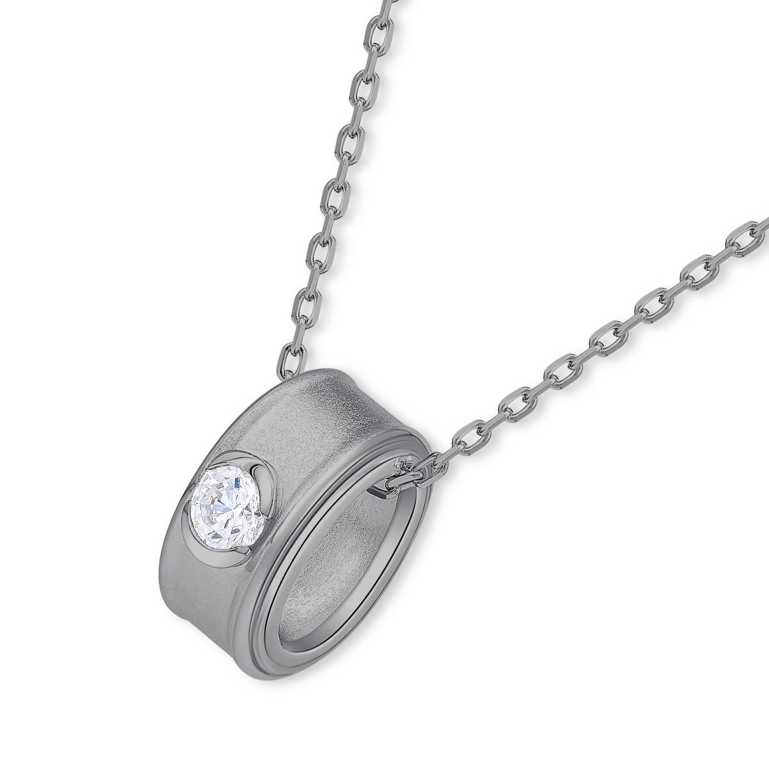 Guardian Eye Necklace (Black/Gunmetal)