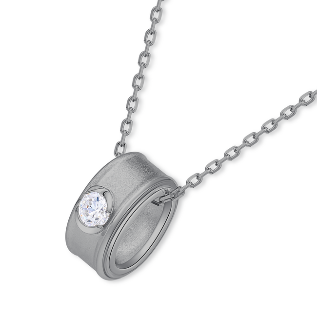 Guardian Eye Necklace (Black/Gunmetal)