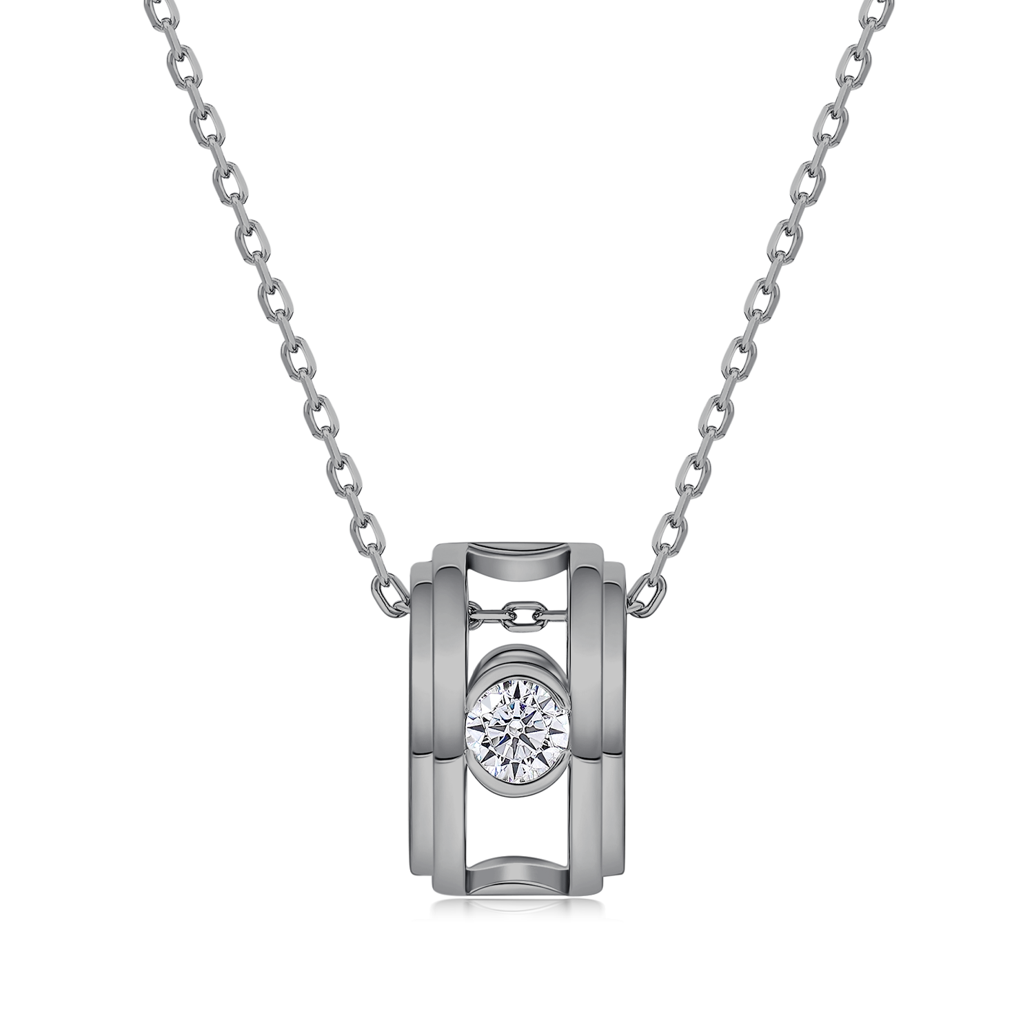 Blessing Echoes Necklace (Black/Gunmetal)