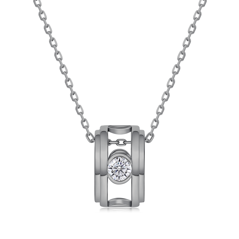 Blessing Echoes Necklace (Black/Gunmetal)