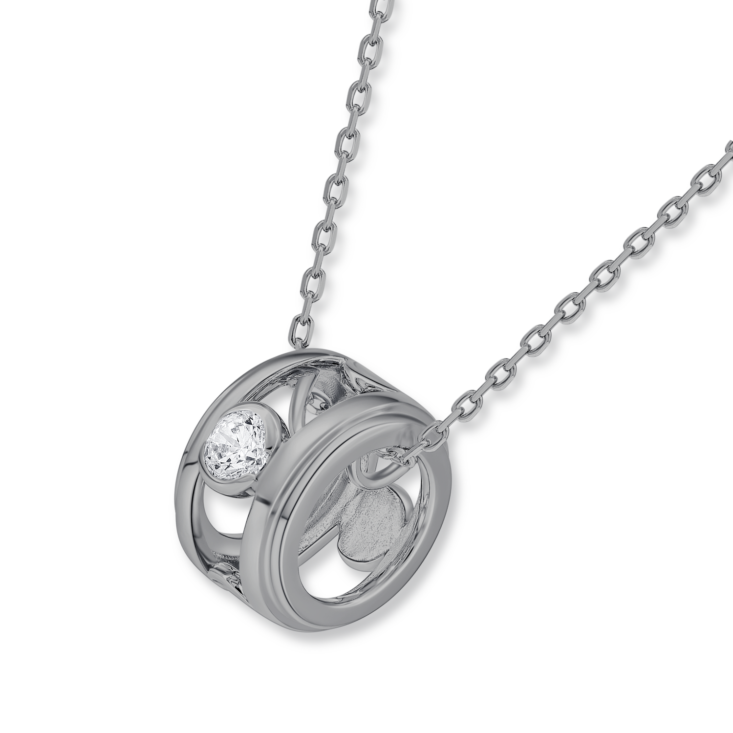 Blessing Echoes Necklace (Black/Gunmetal)