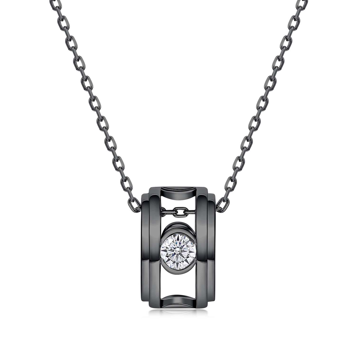 Blessing Echoes Necklace (Black/Gunmetal)