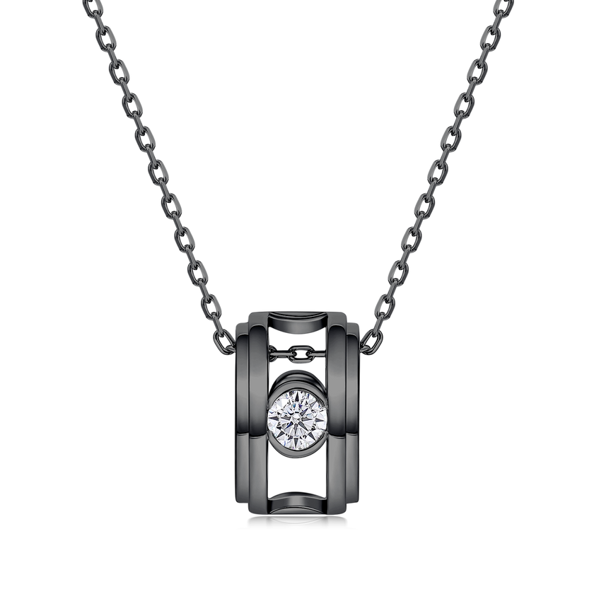 Blessing Echoes Necklace (Black/Gunmetal)