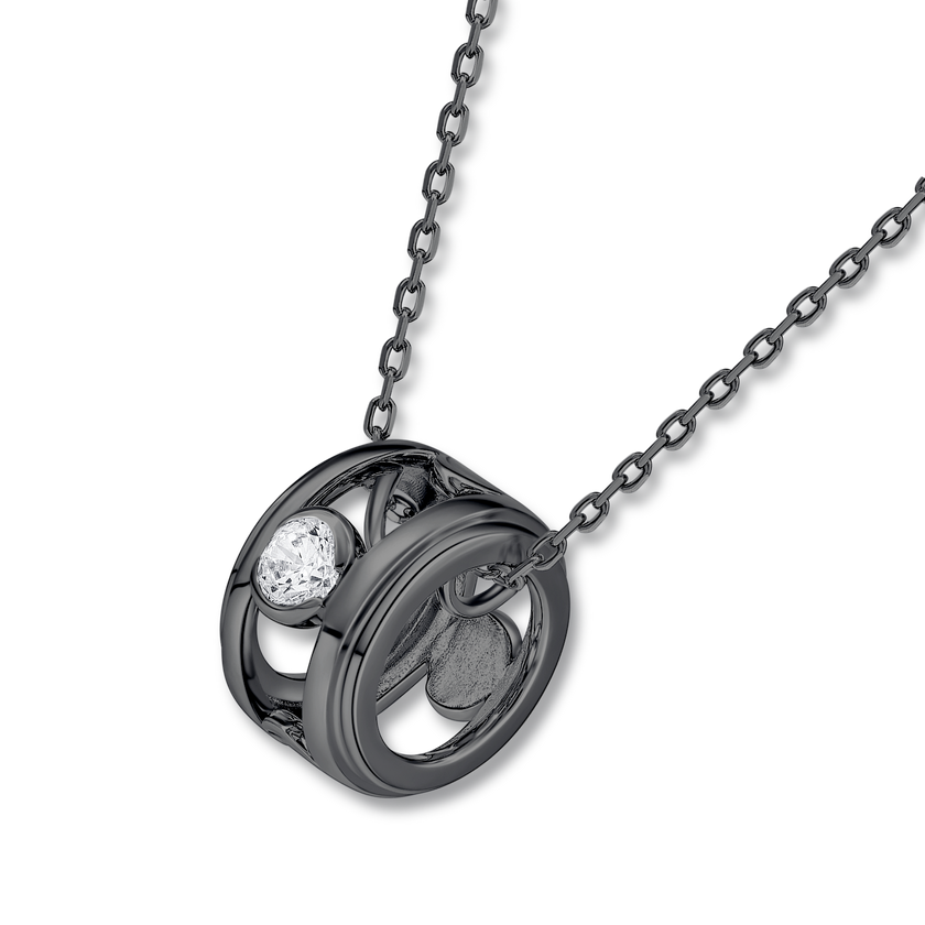 Blessing Echoes Necklace (Black/Gunmetal)