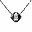 Nocturne Edge Diamond Stud Nacklace